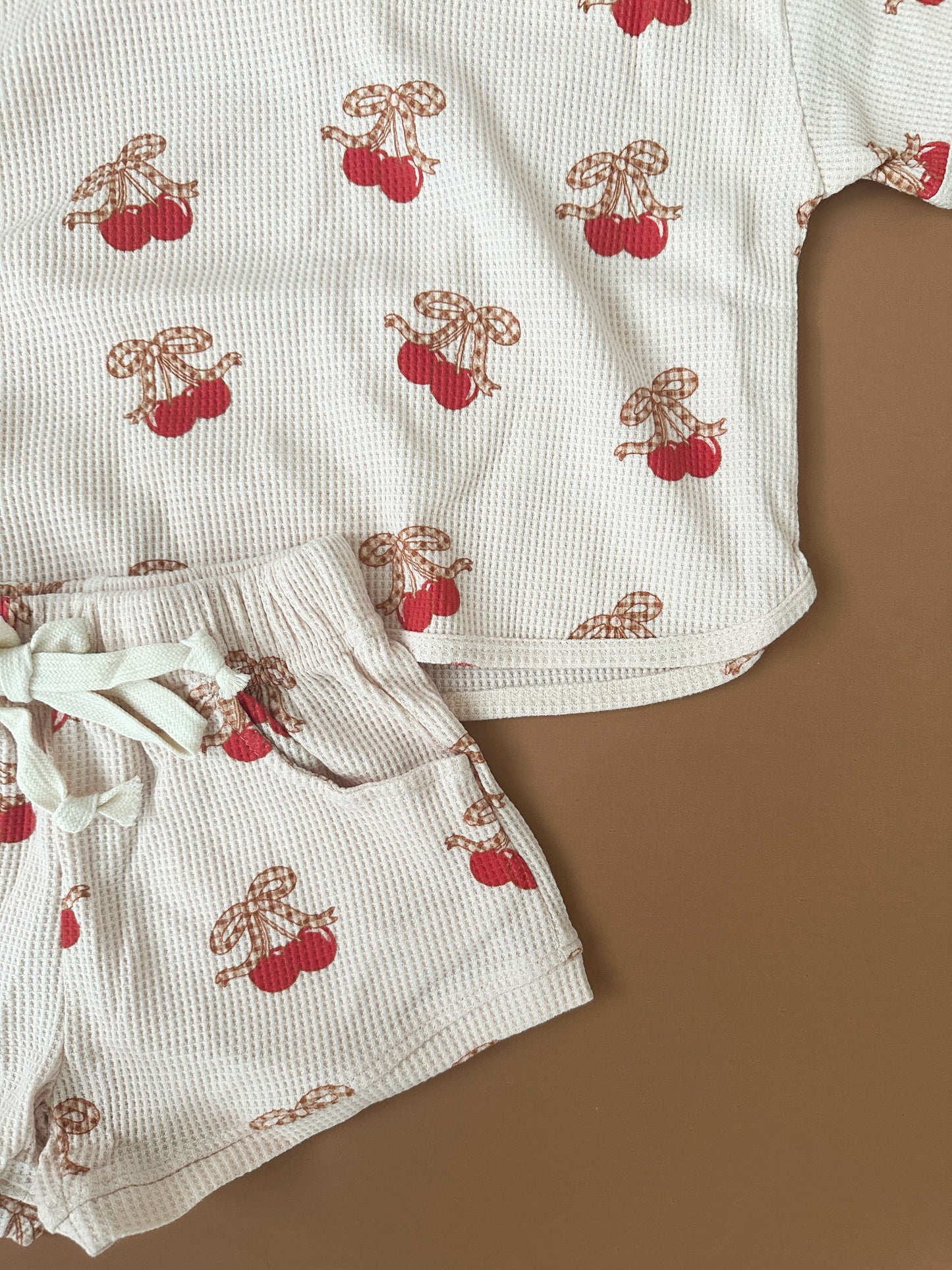 Cherry Waffle Set