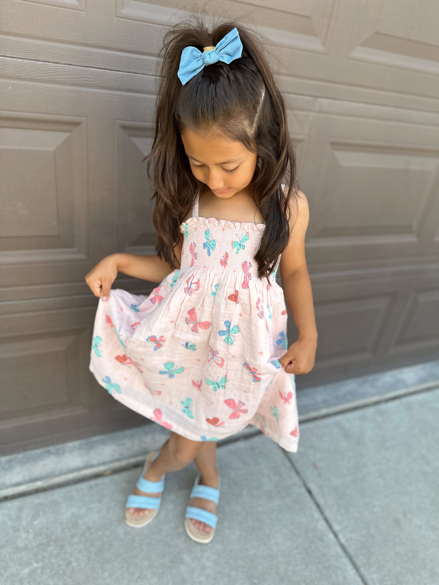 Butterfly Muslin Dress