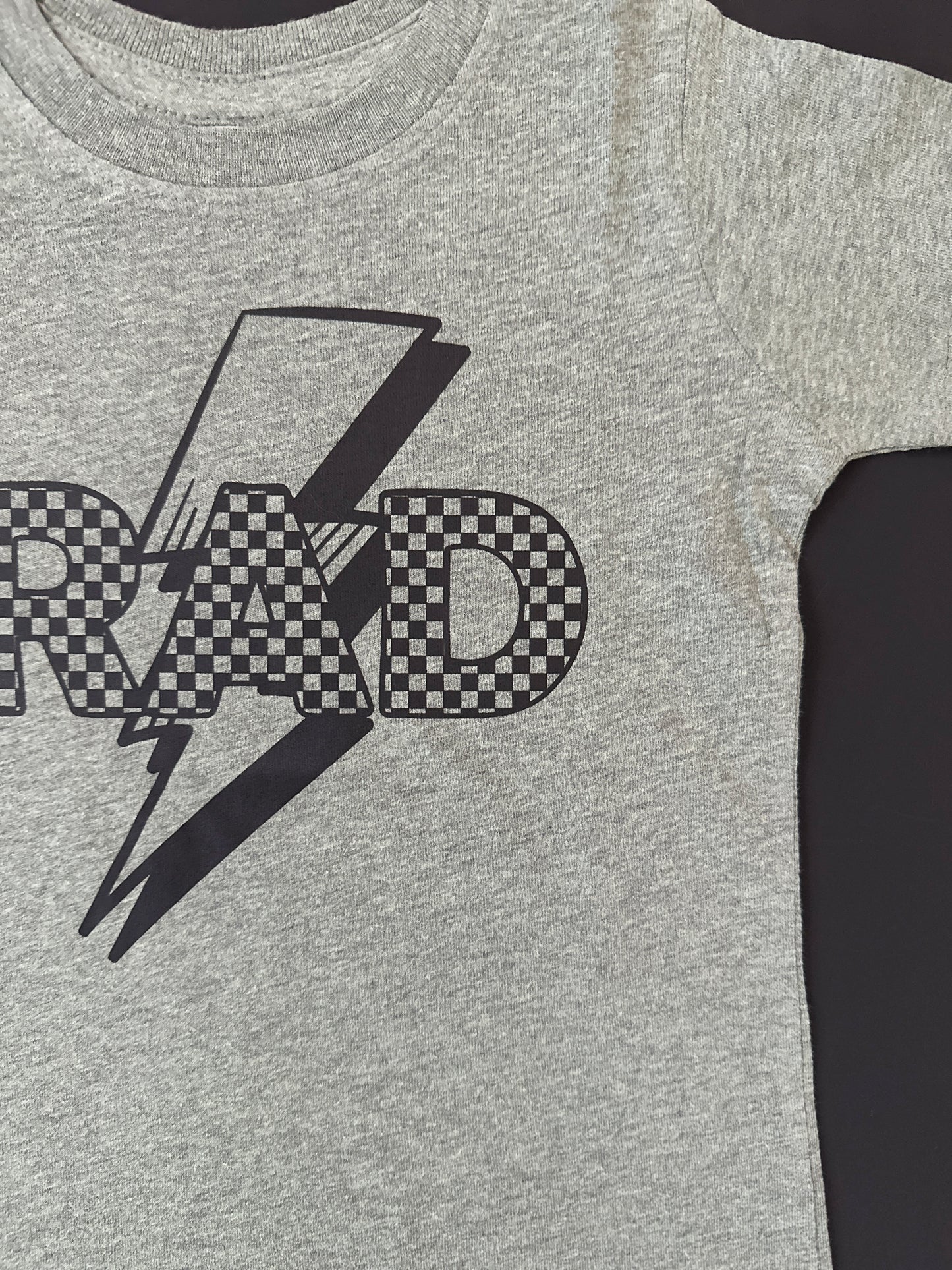 Rad Tee Green Checkered