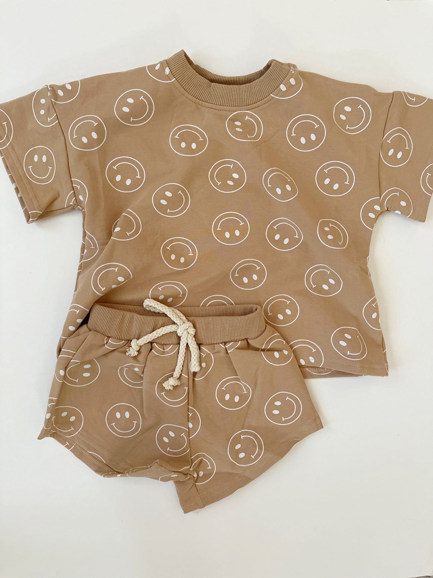 Tan Happy Face Set