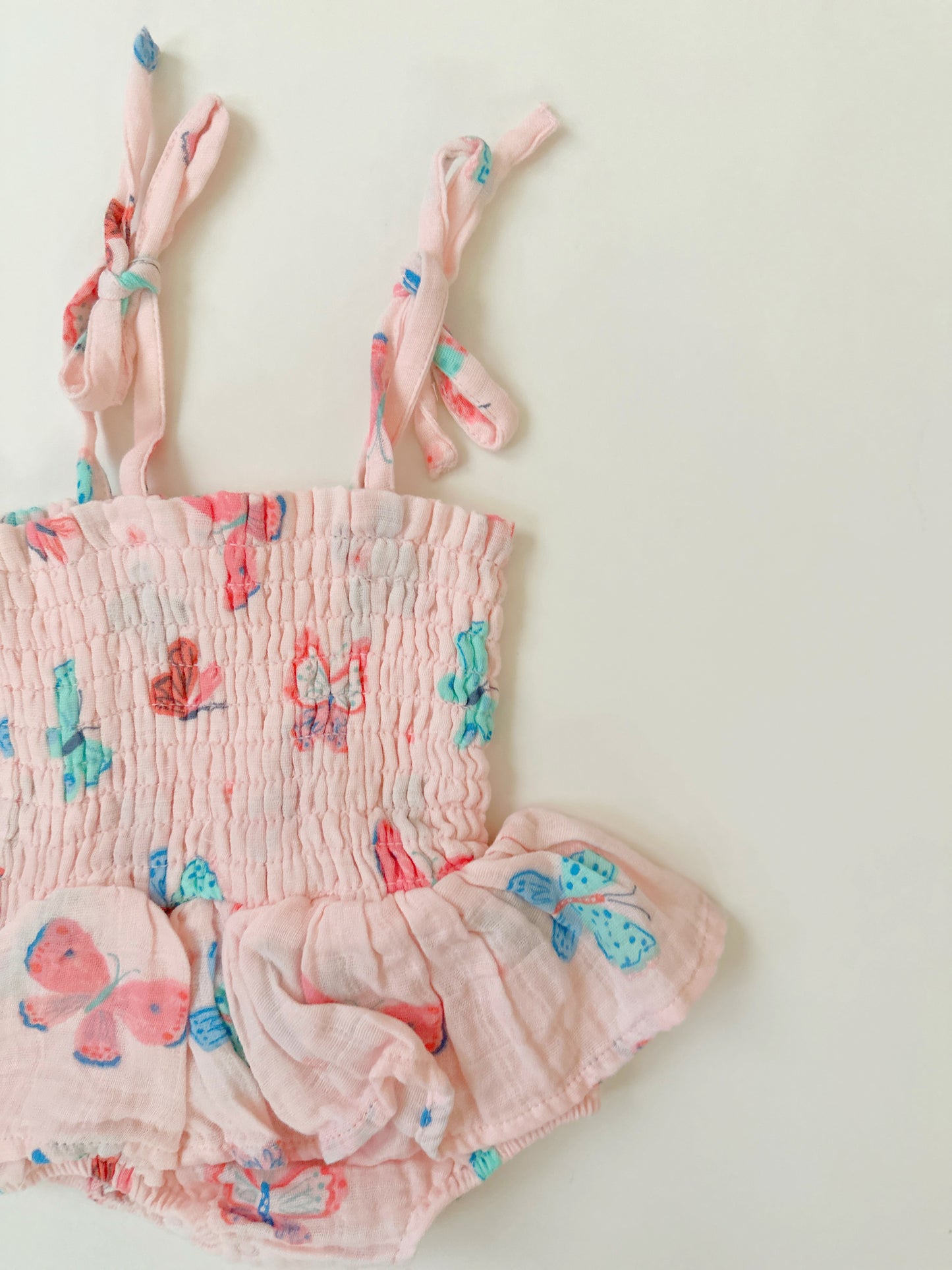 Butterfly Muslin Bubble Skirt