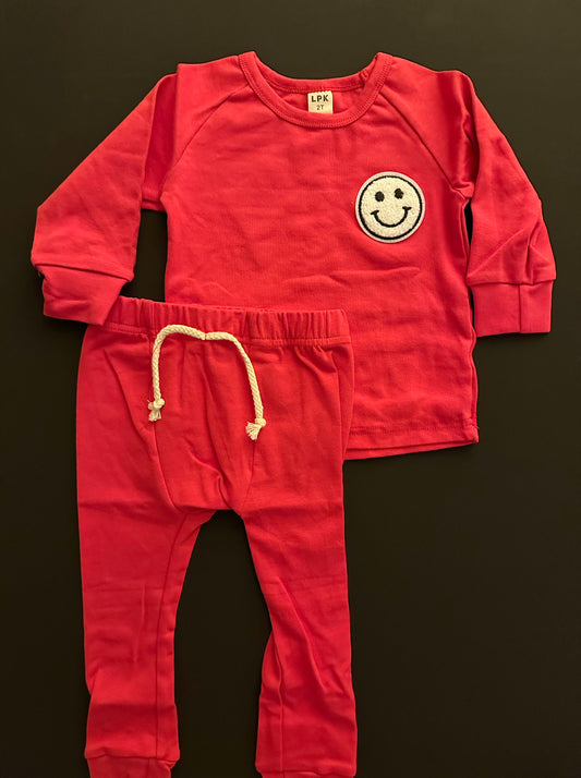 Red 2 Piece Lounge Set