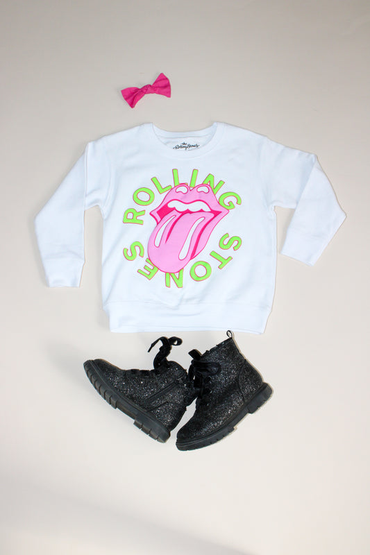 Rolling Stones Neon Sweater
