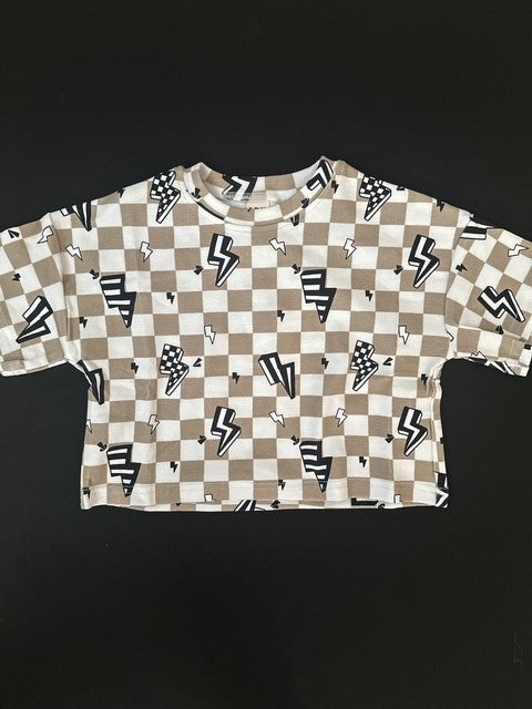 Checkered Bolts Short Set