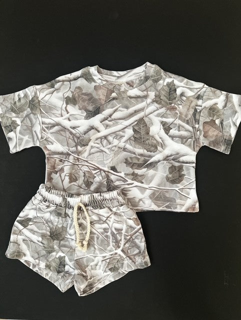 Camo Short Set